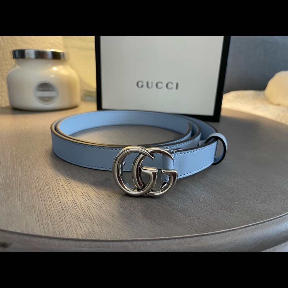 Gucci Women’s Blue Belt